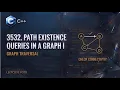 LeetCode 3532 Path Existence Queries in a Graph I POTD Easy Trick Explained in C
