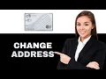 How to change citi strata billing address