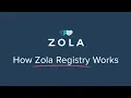 Zola Easiest Wedding Registry Cash Registry How It Works