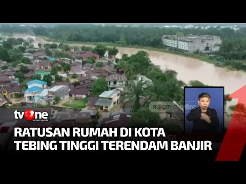 500 Rumah di Kota Tebing Tinggi Terendam Banjir
