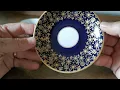 Vintage Weimar Porzellan Demitasse Espresso Cup and Saucer