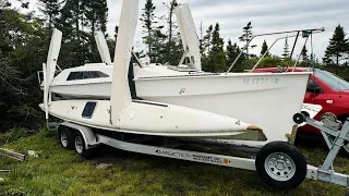 First Look at Our NEGLECTED Boat After YEARS. Big Mistake? | Learning the Lines