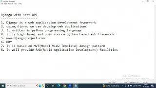 Python Django Tutorial for Beginners DAY-1