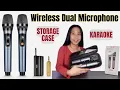 Lagu XZL Professional Dual Wireless Karaoke Microphone w/ Case - Unboxing \u0026 Testing