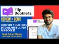 FlipBooklets Review Demo - Convert your PDFs into beautiful PDF FlipBooks in seconds