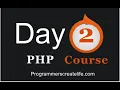 PHP Day2 dataTypes