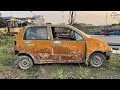 MATIZ I Born In 1998 : Completely Restored MATIZ Car From A Super Damaged Car To Like New