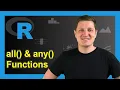 all any R Functions Programming Example