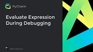 How to evaluate expressions during debugging in PyCharm
