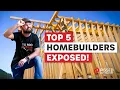 Top 5 Home Builders EXPOSED Lennar D R Horton Clayton Homes Pulte Homes LGI Homes