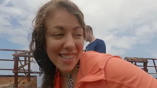 Girls day out to search the islands for coconuts…