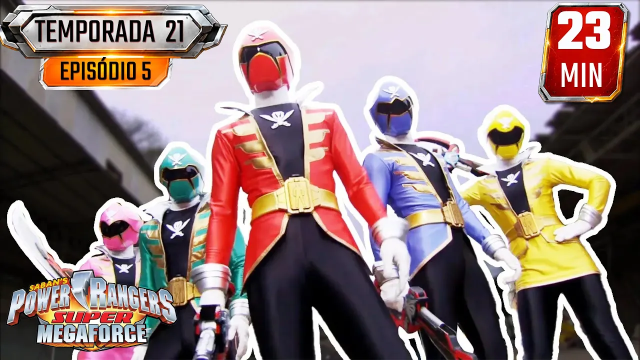 Surpresa Samurai ???? E05 ???? Super Megaforce ???? S21 ⚡ Power Rangers para Crianças