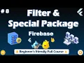 Filters in firebase and Paginate package Where Order by filters