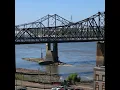 The Mississippi River is really low right now near Vicksburg Mississippi