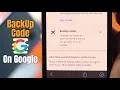 How to Find Google 2-Step Verification Backup Codes Updated