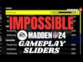 The HARDEST All-Madden Madden 24 Franchise Gameplay Sliders