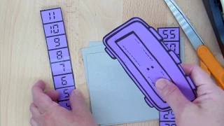 How to Make an Interactive Digital Clock with Moveable Minutes and Hours for Kids