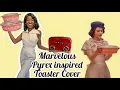 How to sew a vintage toaster cover
