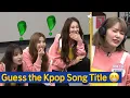 [Knowing Bros] Sakura \u0026 IZONE's raden de titel van het K-POP nummer!🎶