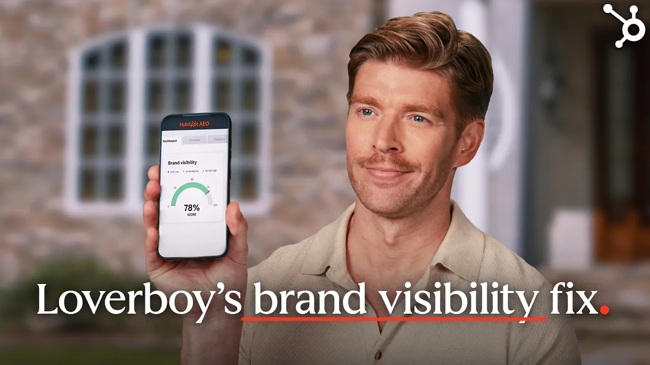 HubSpot — HubSpot AEO — Less Drama. More Leads. (YouTube video ad)
