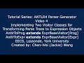 EECS4302 ANTLR4 Parser Generator Tutorial Part 4