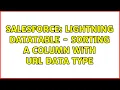 Salesforce Lightning Datatable - sorting a column with URL data type