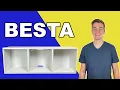 BESTA TV Bench IKEA Tutorial Step by Step