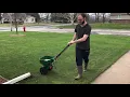 Spring Overseeding Lawn Renovation Spreader Calibration Tips