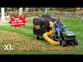 The Cyclone Rake XL Features Lawn Vacuum
