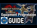 MH Rise Sunbreak Bow Equipment Progression Guide Recommended Playing