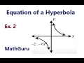 Equation of a Hyperbola Grade 10 Example 2