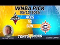 Las Vegas Aces vs Connecticut Sun 25 WNBA Betting Pick