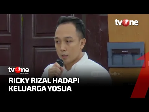 Ricky Rizal Meminta Maaf Kepada Keluarga Yosua: Maaf Atas Kebodohan Saya