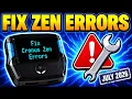 How to Fix ALL Cronus Zen Errors Quickly JULY 2026
