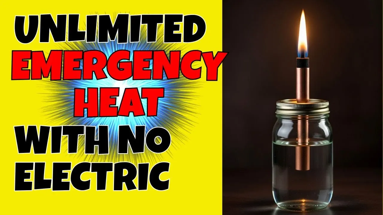 Endless EMERGENCY Heat for Your Home, Garage or Greenhouse (Not Sponsored)