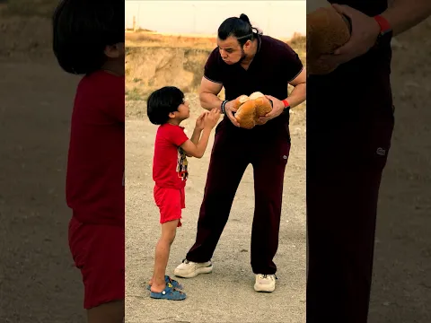 The best scene of a young man helping a poor person