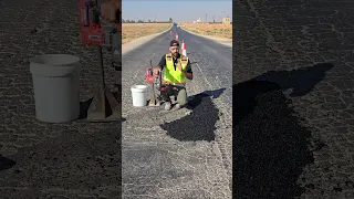 اليوم حفرة وبكرا حملة ☝️ / المفرق - طريق الخالدية السعيدية