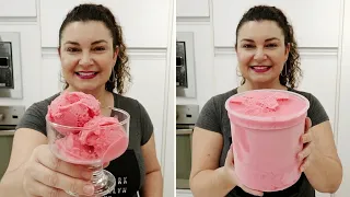 SORVETE RENDE MUITO E FICA SUPER CREMOSO