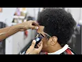 HAIRCUT TUTORIAL AFRO TAPER EASY FOR BEGINNERS