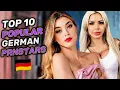 Top 10 Most-Watched Popular German Prnstars 2026