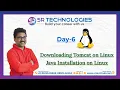 Downloading Tomcat on Linux Java Installation on Linux Day 6 2026 Linux Server Setup Tutorial