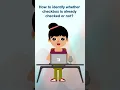 Interview Question How to identify whether checkbox is checked or not