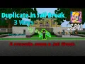 Blockman Go New 3-Ways Duplicate in Jail Break Work v3 24 1 2026