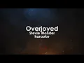 Overjoyed - Stevie Wonder karaoke