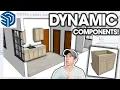 The ULTIMATE GUIDE to Dynamic Components in SketchUp