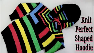 Use All Your Left Over Yarn to Create Amazing Baby Hoodie, बची हुई ऊन से बनाएं यह काम की चीज