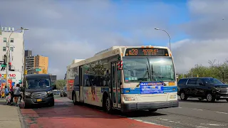 MTA Bus 2009 Orion VII Next Generation Hybrid 4387 on Q29 Bus Queens Center