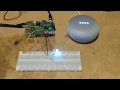 Google Home and Raspberry Pi controlling LED lights