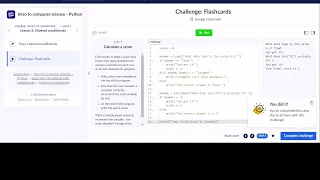 Challenge Flashcards Khan Academy