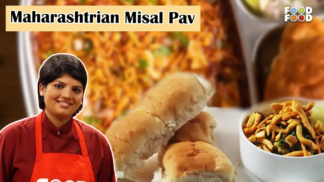       How To Make Maharashtrian Misal Pav Recipe 